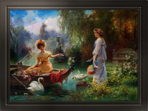 Mail from Across the Pond by Hans Zatzka